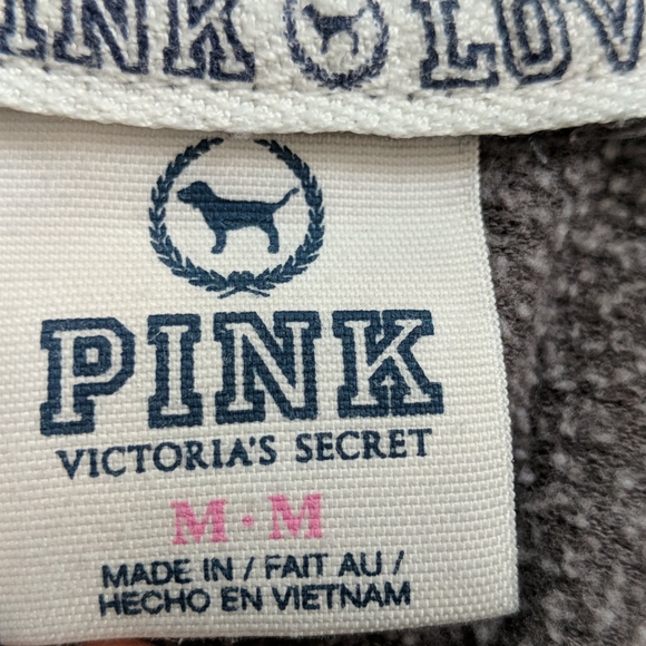 VS PINK Hooded Zip-up Jacket Size Medium - Picture 8 of 9